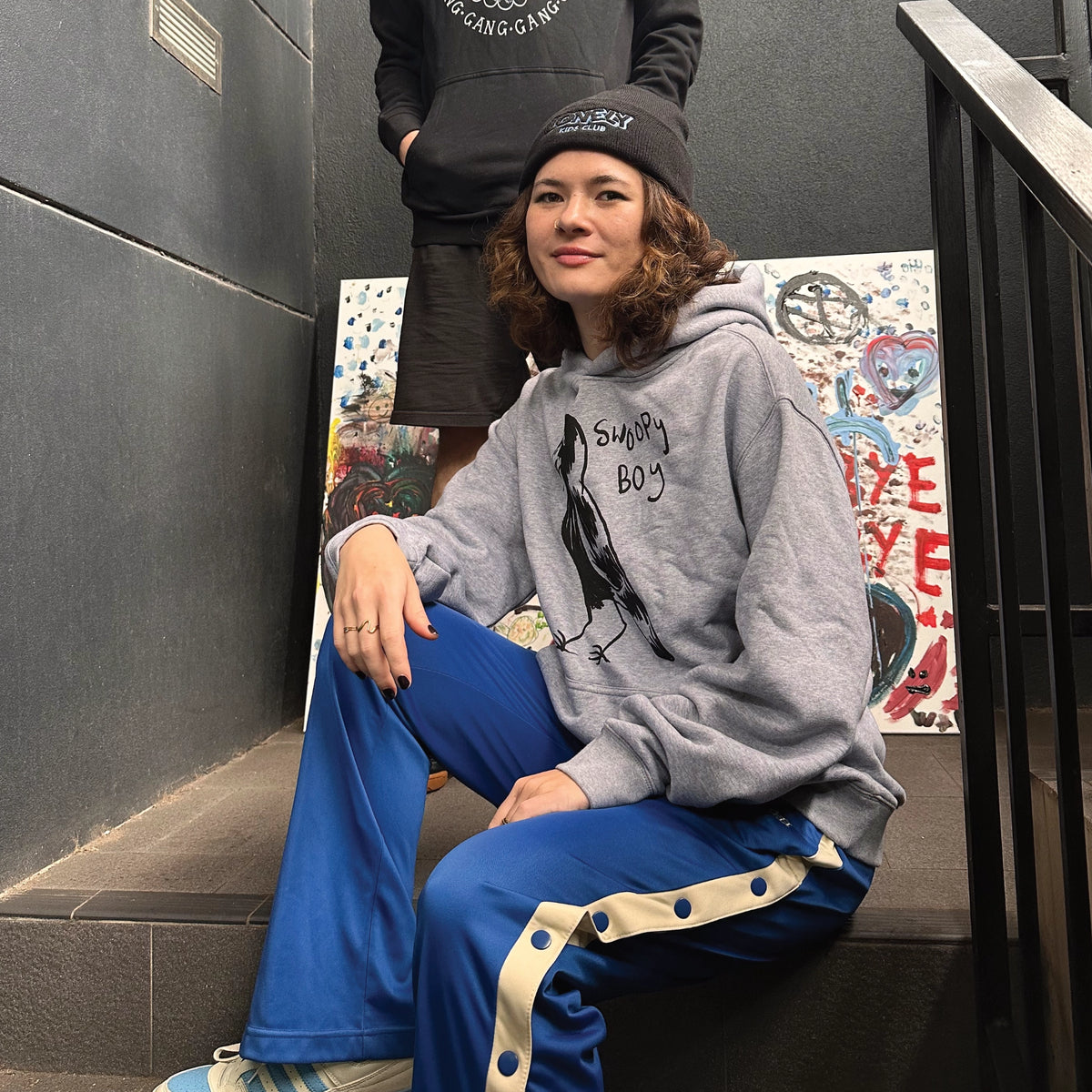 Swoopy Boy Hoodie hoodie by Lonely Kids Club