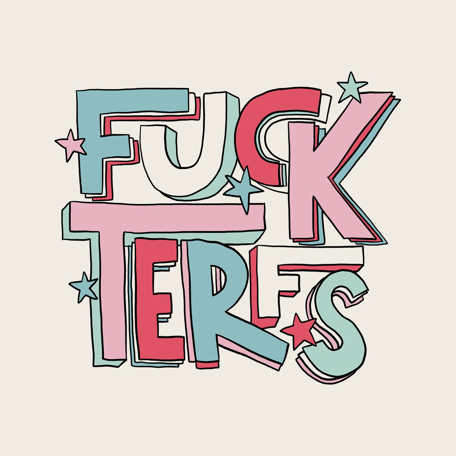 Fuck TERFs Tote