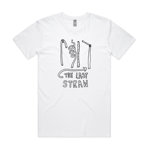 The Last Straw Tee by Lonely Kids Club. All clothing from our T-shirts to our shorts and hoodies are ethically made, and printed packed and shipped from Sydney.