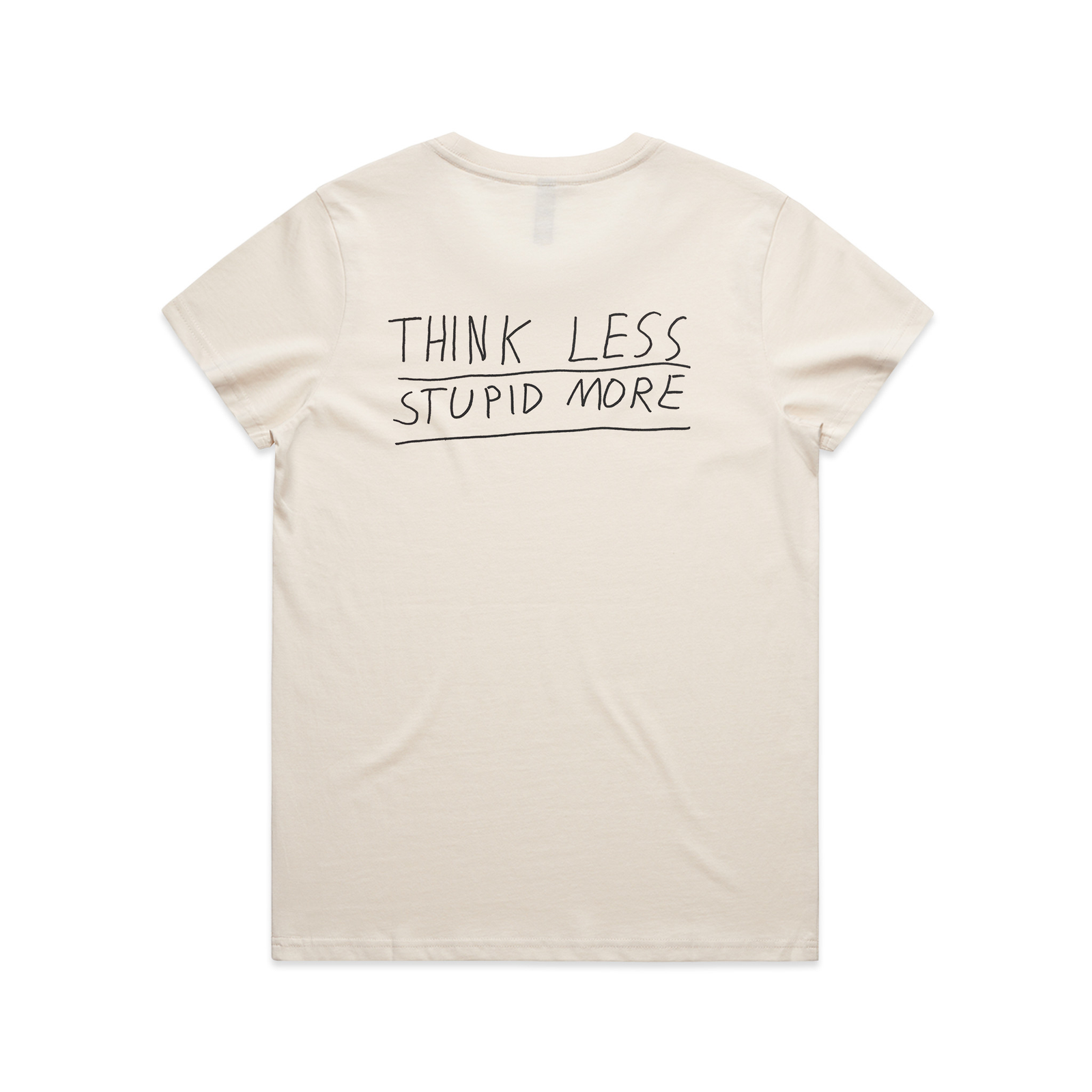 Think Less Tee