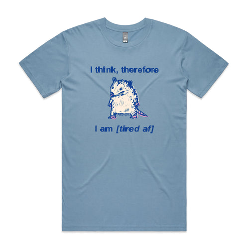 Tired AF Tee by Lonely Kids Club. All clothing from our T-shirts to our shorts and hoodies are ethically made, and printed packed and shipped from Sydney.