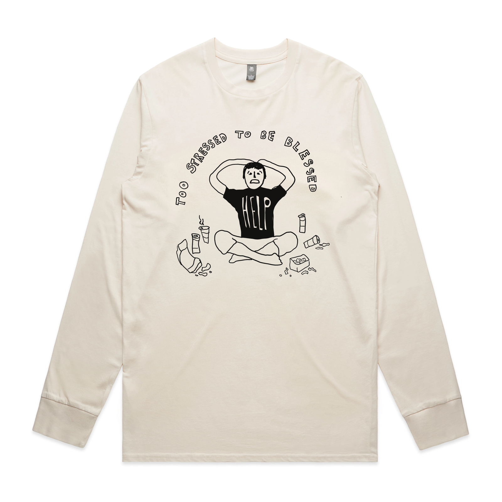 Too Stressed To Be Blessed Tee