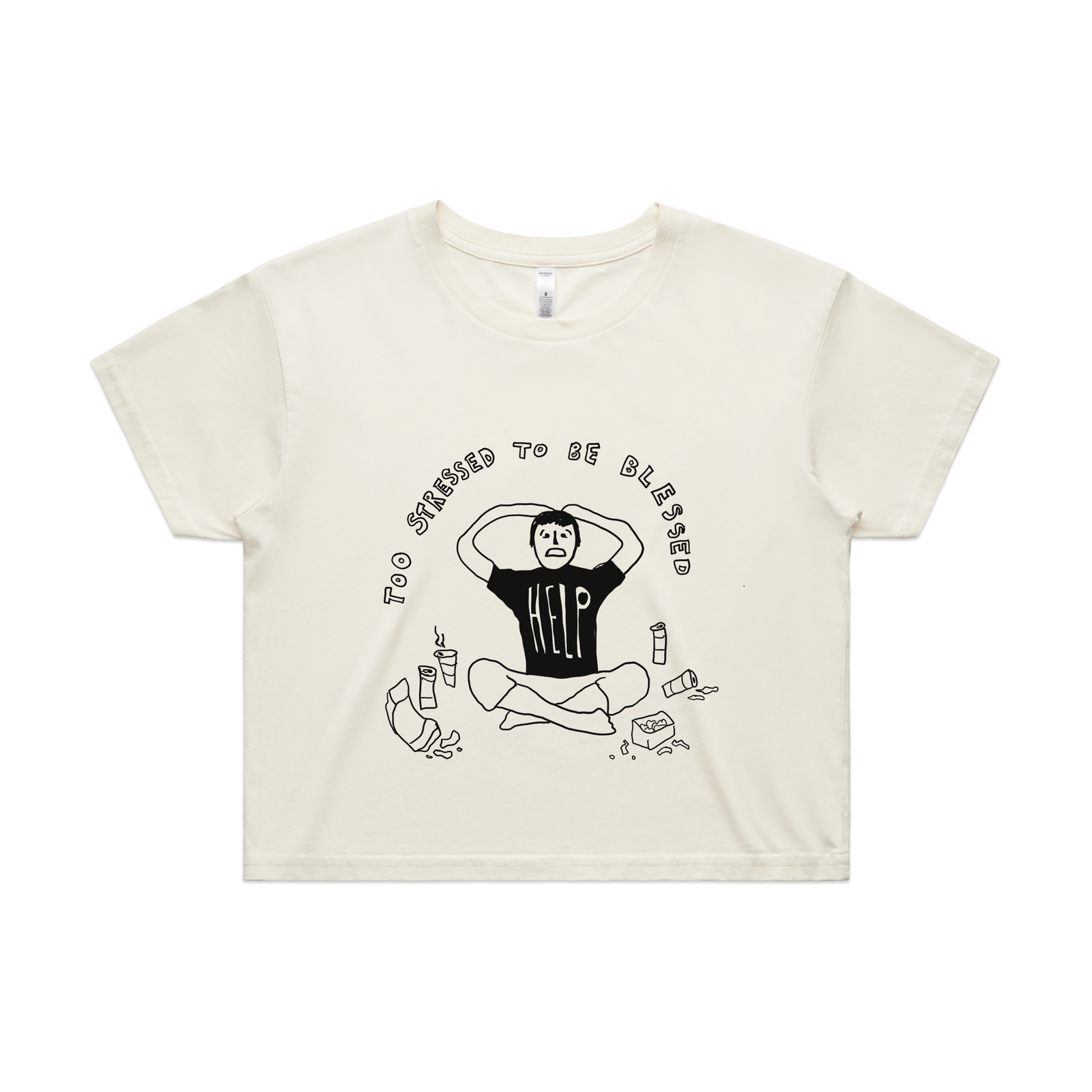 Too Stressed To Be Blessed Tee