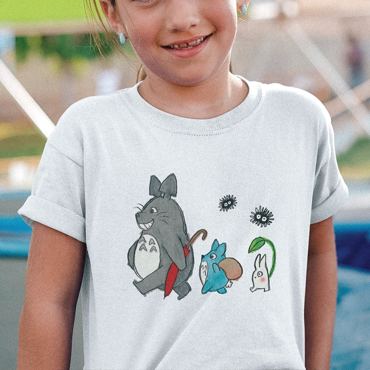 Totoro & Friends Kids Tee | Lonely Kids Club Australia