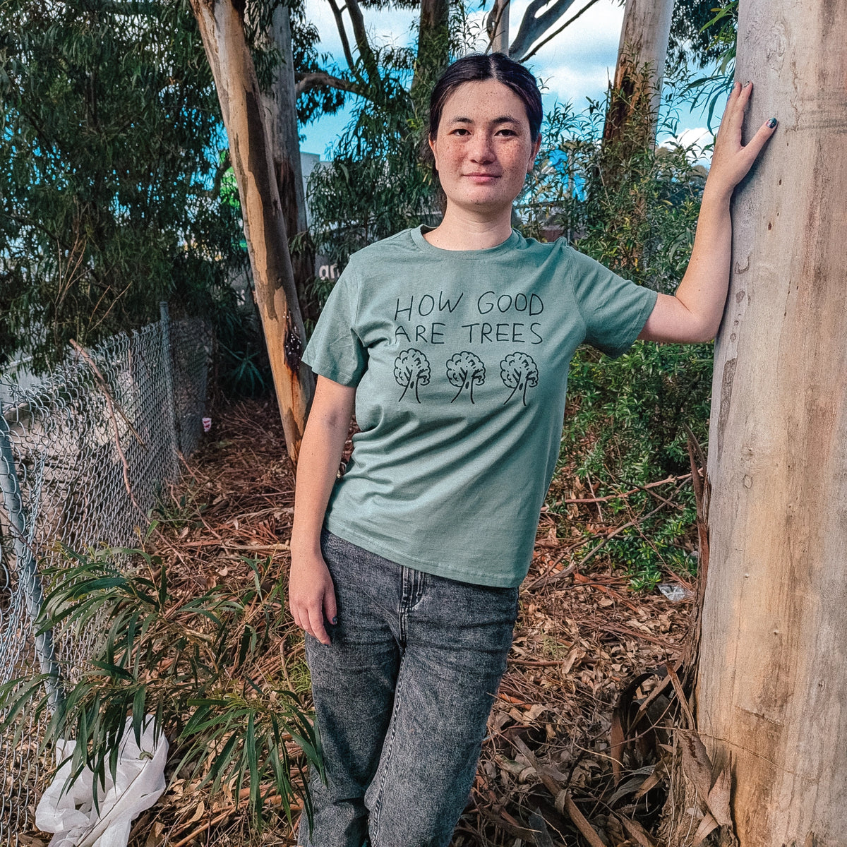 How Good Are Trees t-shirt by Lonely Kids Club