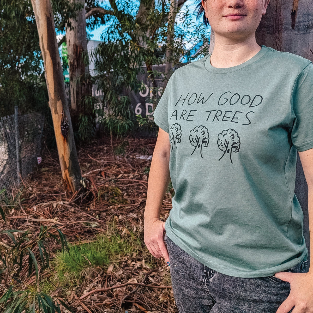How Good Are Trees t-shirt by Lonely Kids Club