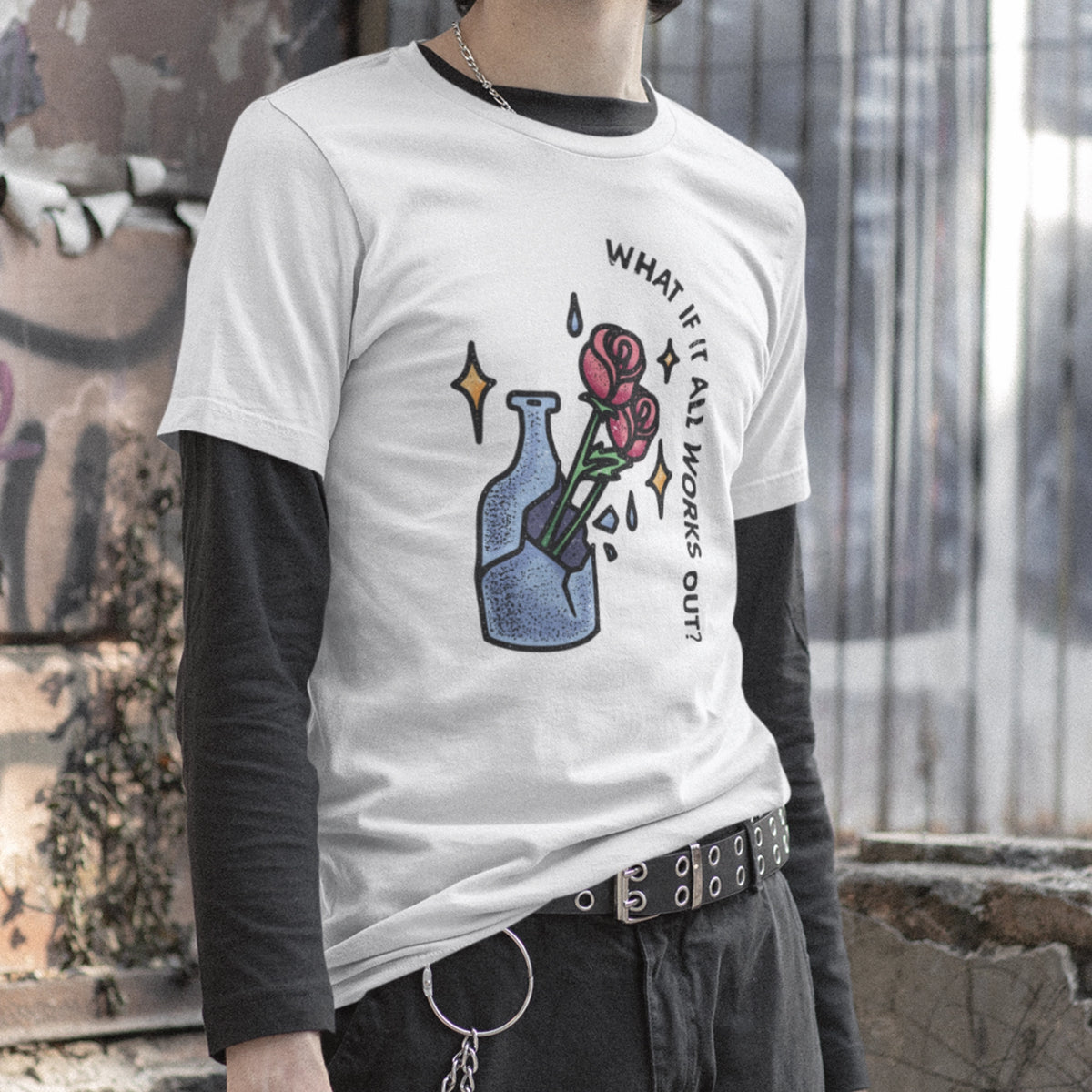 What If It All Works Out? Tee | Lonely Kids Club Australia