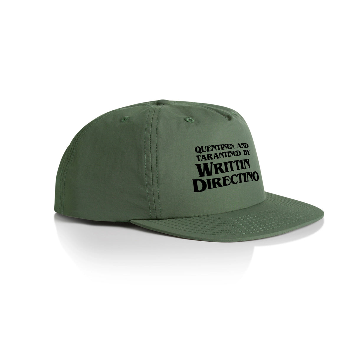 Army active cap with Writtin Directino Hat graphic by Lonely Kids Club