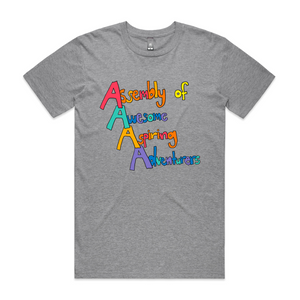 AAAA Tee by Lonely Kids Club. All clothing from our T-shirts to our shorts and hoodies are ethically made, and printed packed and shipped from Sydney.
