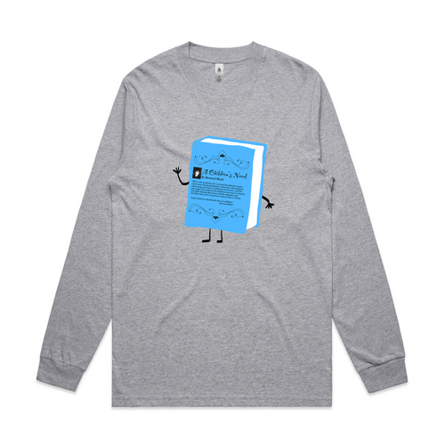 A Children's Novel Tee by Lonely Kids Club. All clothing from our T-shirts to our shorts and hoodies are ethically made, and printed packed and shipped from Sydney.
