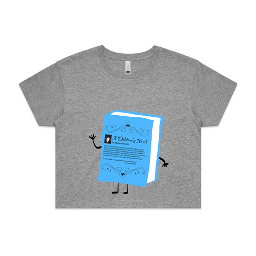 A Children's Novel Tee by Lonely Kids Club. All clothing from our T-shirts to our shorts and hoodies are ethically made, and printed packed and shipped from Sydney.