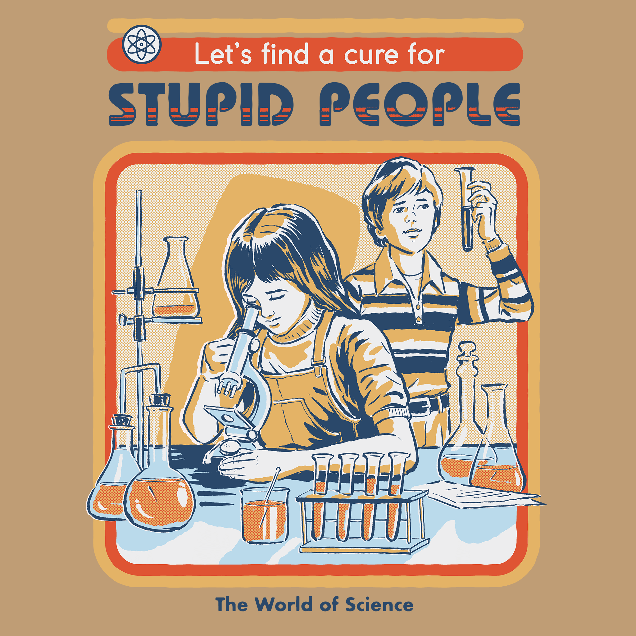 A Cure For Stupid People Tee