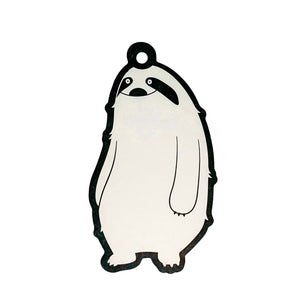 Sloth Air Freshener by Lonely Kids Club. All clothing from our T-shirts to our shorts and hoodies are ethically made, and printed packed and shipped from Sydney.