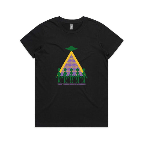 Aliens Tee by Lonely Kids Club. All clothing from our T-shirts to our shorts and hoodies are ethically made, and printed packed and shipped from Sydney.