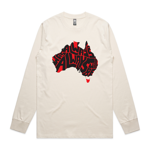 Always Was Tee by Lonely Kids Club. All clothing from our T-shirts to our shorts and hoodies are ethically made, and printed packed and shipped from Sydney.