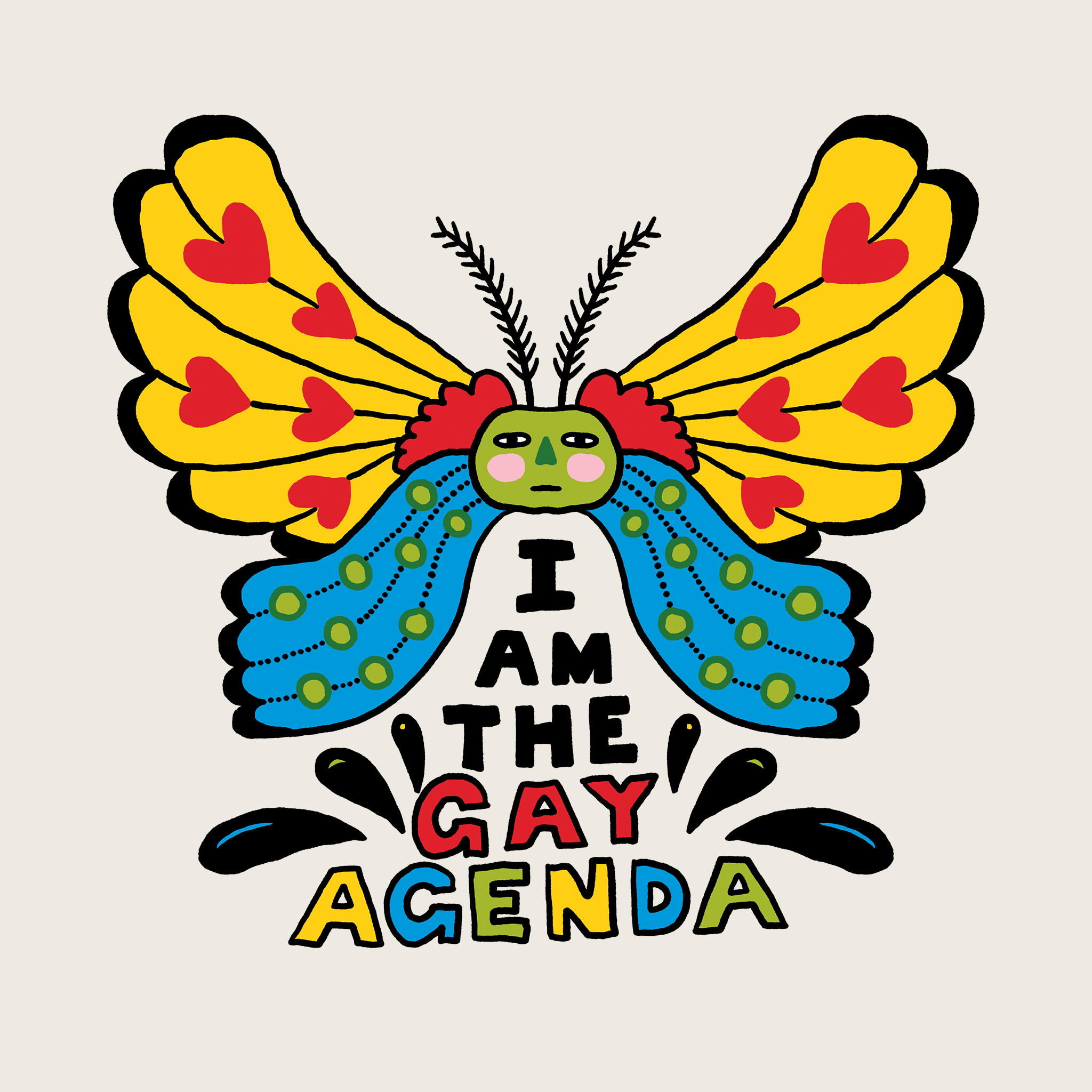 I Am The Gay Agenda Tee