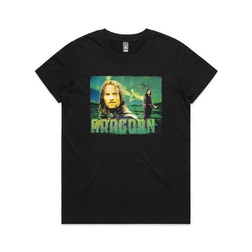 Aragorn Retro Tee by Lonely Kids Club. All clothing from our T-shirts to our shorts and hoodies are ethically made, and printed packed and shipped from Sydney.