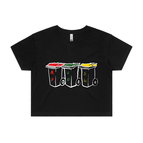 Aus Pol Tee by Lonely Kids Club. All clothing from our T-shirts to our shorts and hoodies are ethically made, and printed packed and shipped from Sydney.