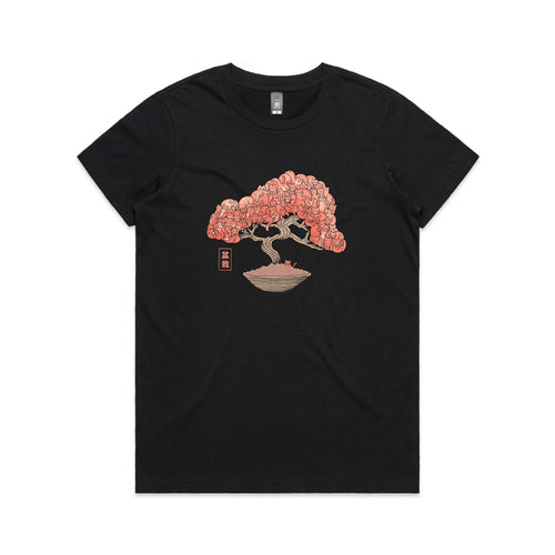Bonsai Cat Tree Tee by Lonely Kids Club. All clothing from our T-shirts to our shorts and hoodies are ethically made, and printed packed and shipped from Sydney.
