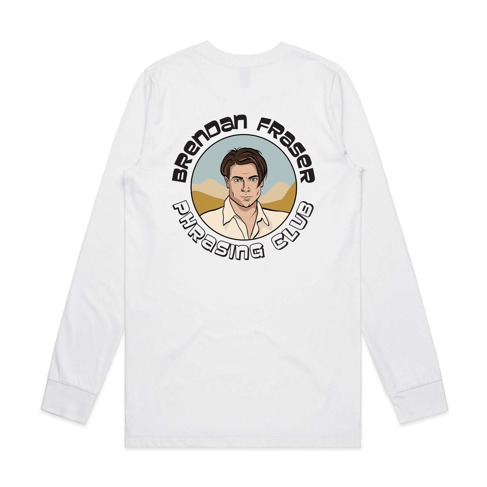 Brendan Fraser Phrasing Club Tee