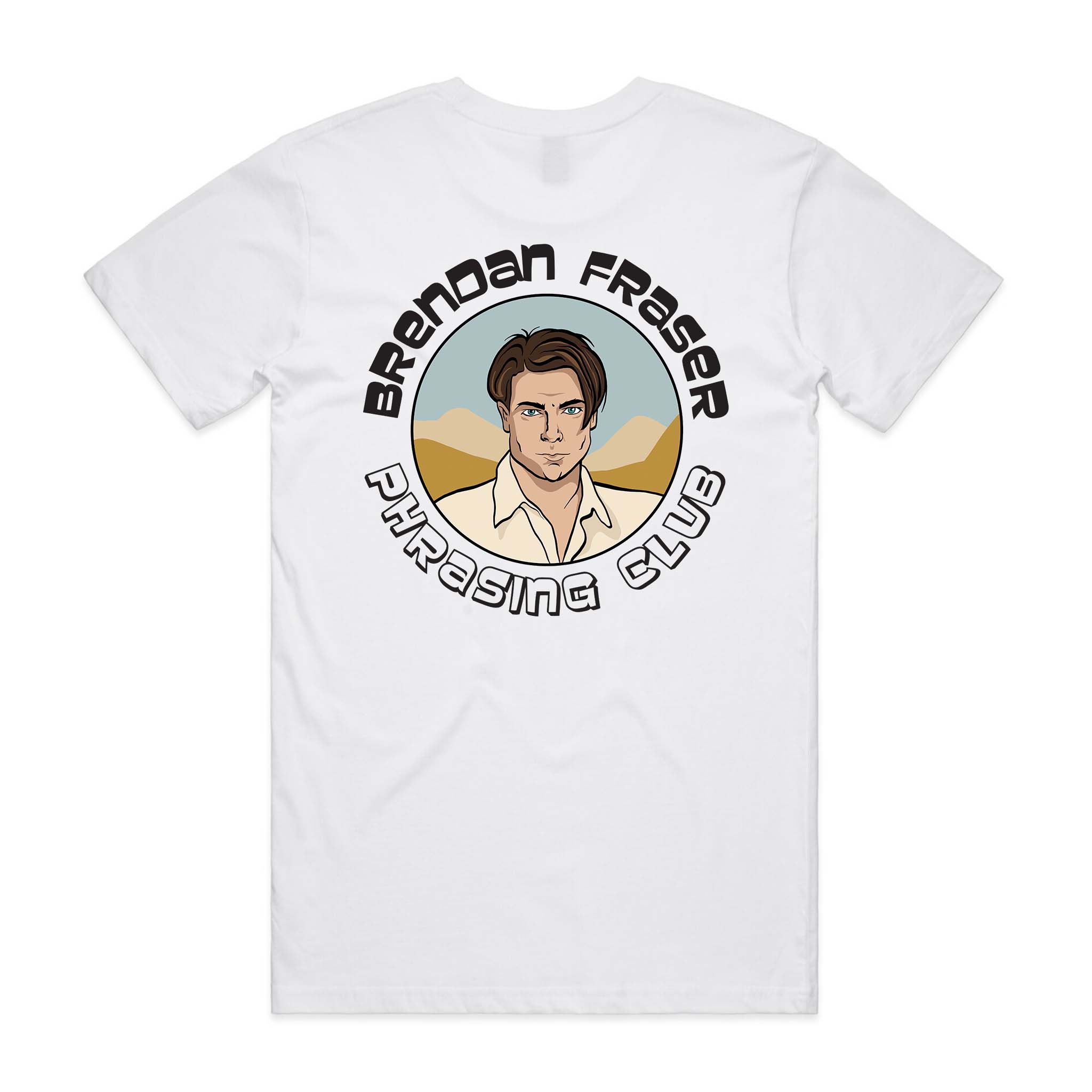 Brendan Fraser Phrasing Club Tee