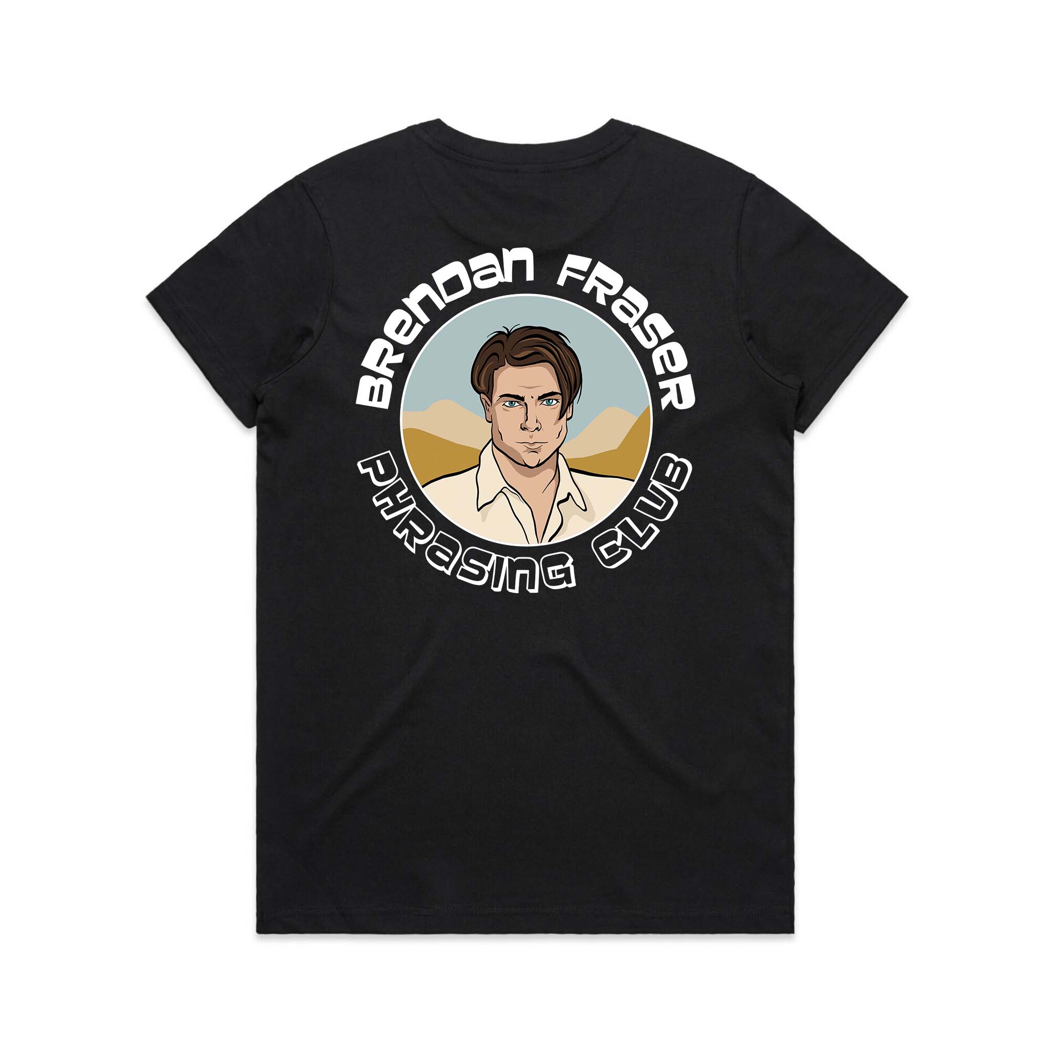 Brendan Fraser Phrasing Club Tee