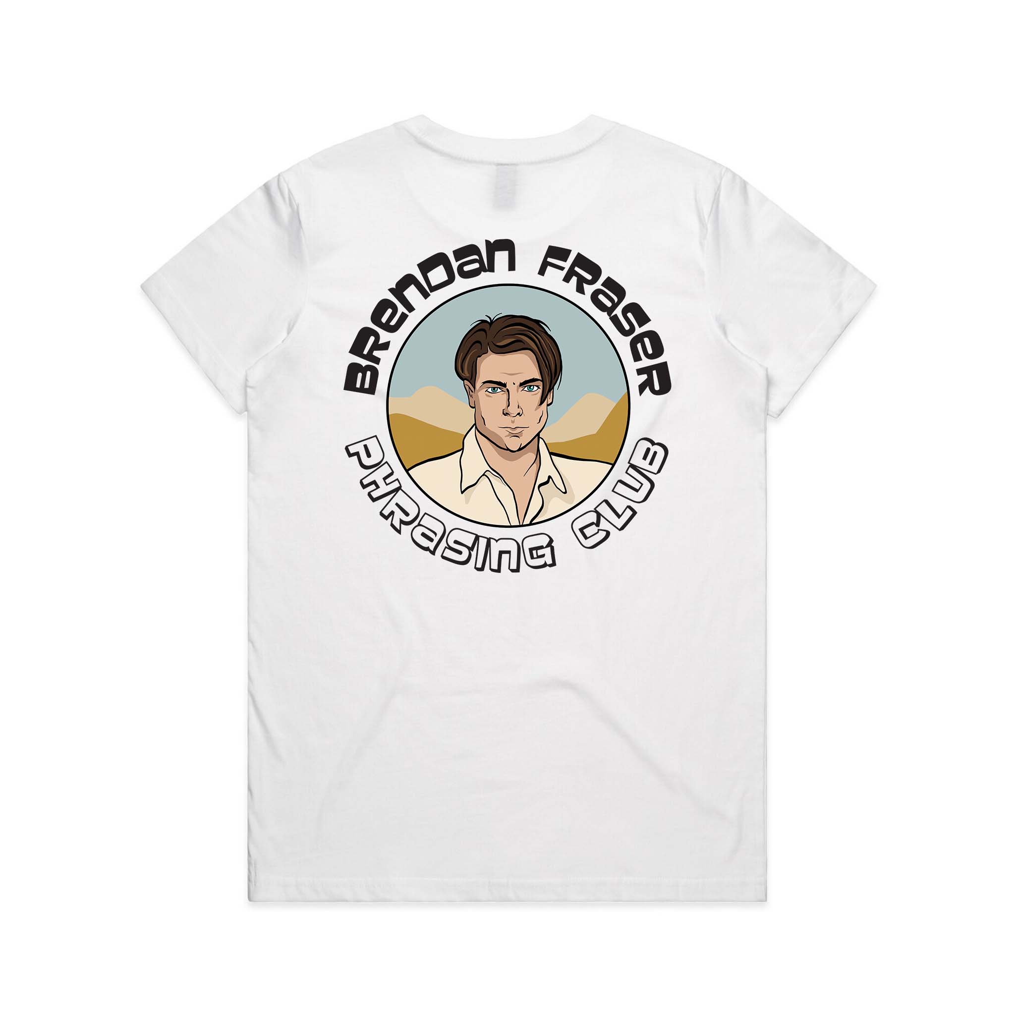 Brendan Fraser Phrasing Club Tee