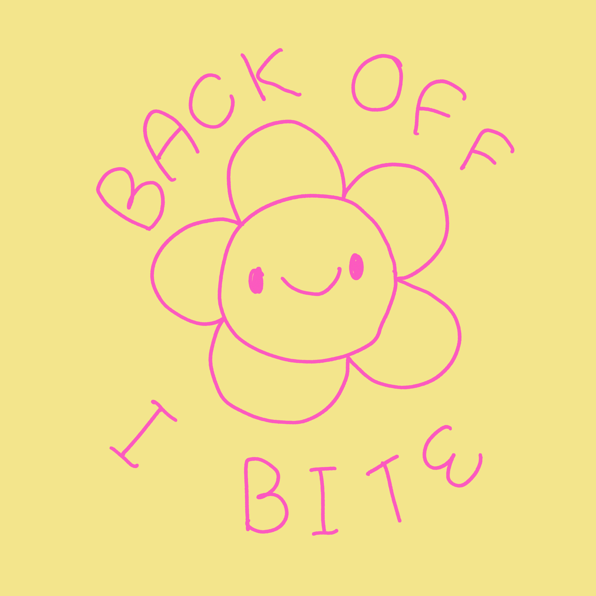 Back Off, I Bite Tee