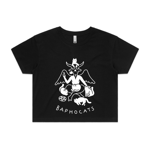 Baphocats Tee by Lonely Kids Club. All clothing from our T-shirts to our shorts and hoodies are ethically made, and printed packed and shipped from Sydney.