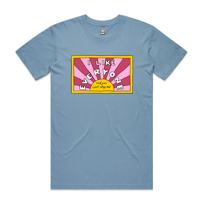 Bec Tee by Lonely Kids Club. All clothing from our T-shirts to our shorts and hoodies are ethically made, and printed packed and shipped from Sydney.