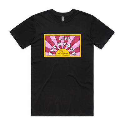 Bec Tee by Lonely Kids Club. All clothing from our T-shirts to our shorts and hoodies are ethically made, and printed packed and shipped from Sydney.