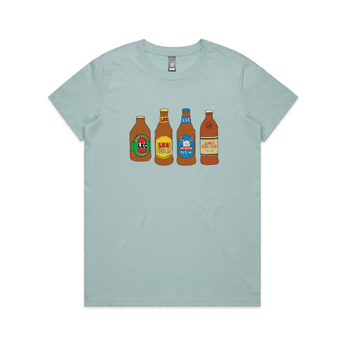 Beers Tee by Lonely Kids Club. All clothing from our T-shirts to our shorts and hoodies are ethically made, and printed packed and shipped from Sydney.