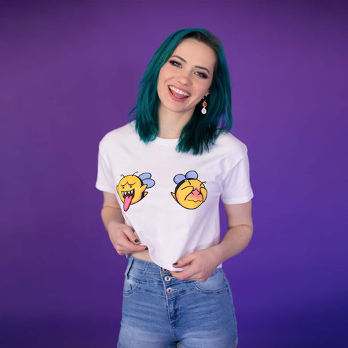 Boo-Bees Tee by Lonely Kids Club. All clothing from our T-shirts to our shorts and hoodies are ethically made, and printed packed and shipped from Sydney.