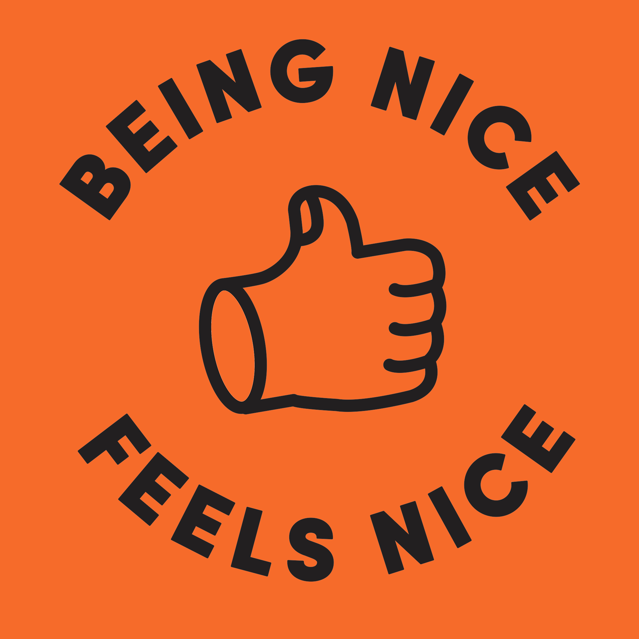 Being Nice Feels Nice Jumper