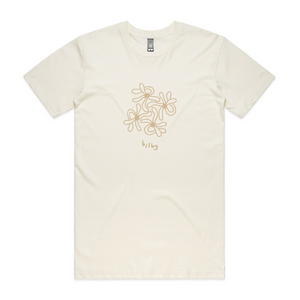 Bilby Flower Tee by Lonely Kids Club. All clothing from our T-shirts to our shorts and hoodies are ethically made, and printed packed and shipped from Sydney.