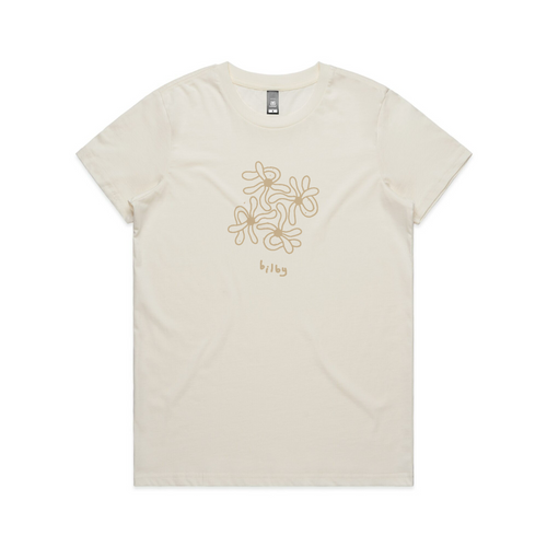 Bilby Flower Tee by Lonely Kids Club. All clothing from our T-shirts to our shorts and hoodies are ethically made, and printed packed and shipped from Sydney.