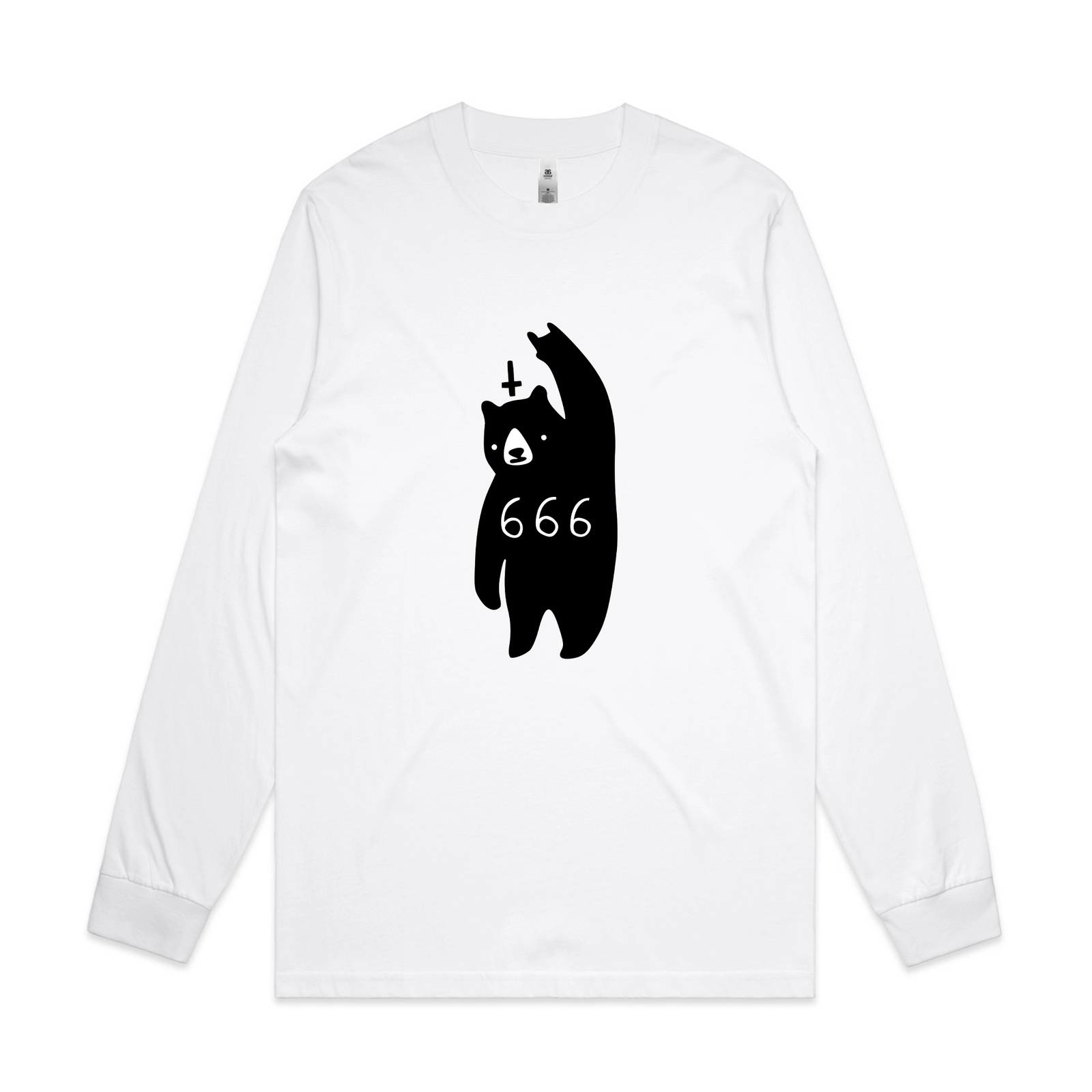 Black Metal Bear Tee