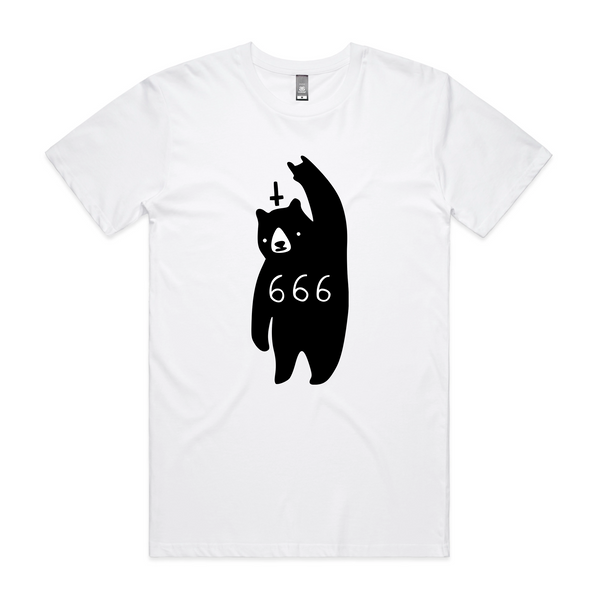 Black Metal Bear Tee