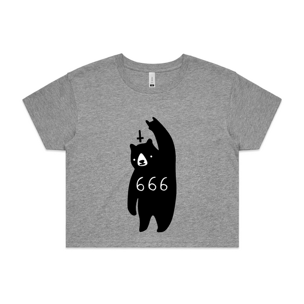 Black Metal Bear Tee