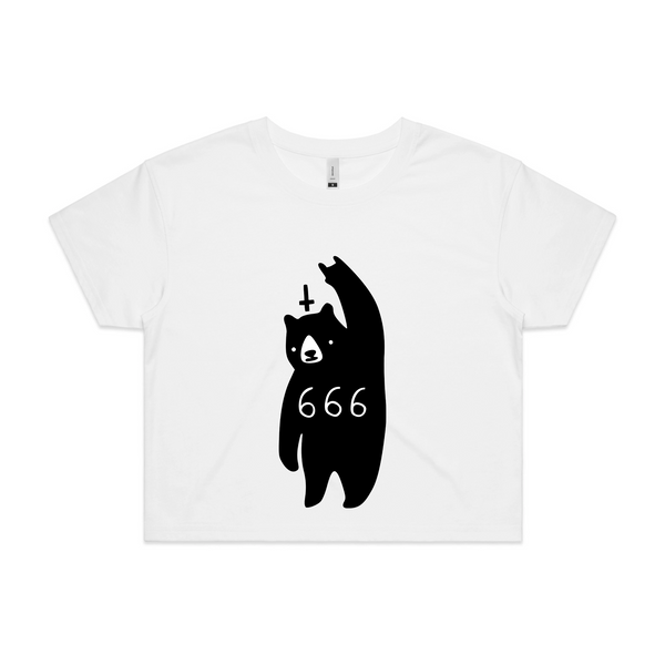 Black Metal Bear Tee