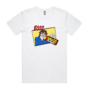 Boosh Egg Tee by Lonely Kids Club. All clothing from our T-shirts to our shorts and hoodies are ethically made, and printed packed and shipped from Sydney.