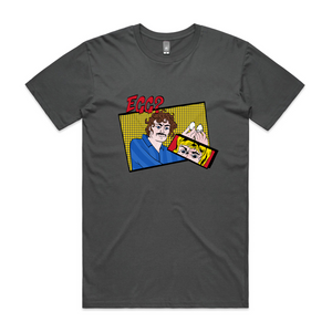 Boosh Egg Tee by Lonely Kids Club. All clothing from our T-shirts to our shorts and hoodies are ethically made, and printed packed and shipped from Sydney.
