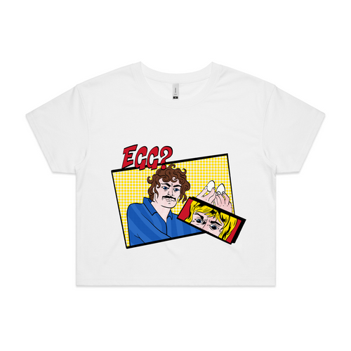 Boosh Egg Tee by Lonely Kids Club. All clothing from our T-shirts to our shorts and hoodies are ethically made, and printed packed and shipped from Sydney.