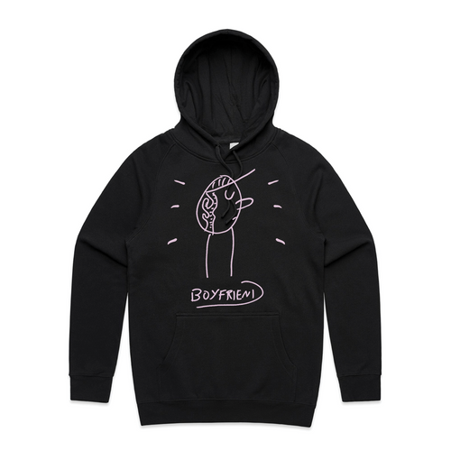 Boyfriend Hoodie by Lonely Kids Club. All clothing from our T-shirts to our shorts and hoodies are ethically made, and printed packed and shipped from Sydney.