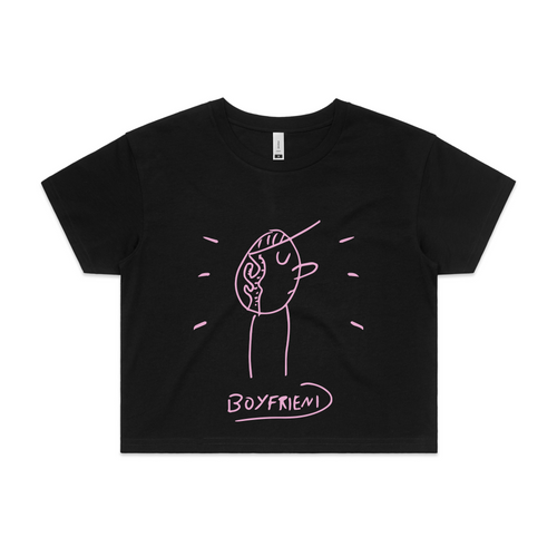 Boyfriend Tee by Lonely Kids Club. All clothing from our T-shirts to our shorts and hoodies are ethically made, and printed packed and shipped from Sydney.