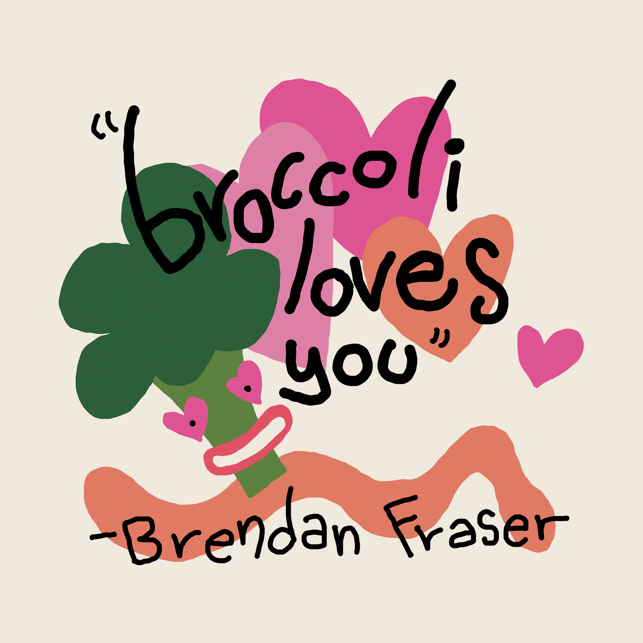 Broccoli Loves You Tee