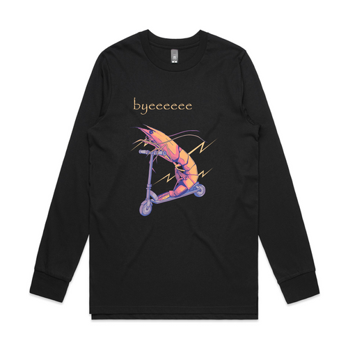 Byeeeeee Tee by Lonely Kids Club. All clothing from our T-shirts to our shorts and hoodies are ethically made, and printed packed and shipped from Sydney.