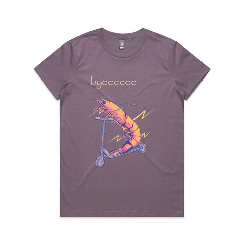 Byeeeeee Tee by Lonely Kids Club. All clothing from our T-shirts to our shorts and hoodies are ethically made, and printed packed and shipped from Sydney.