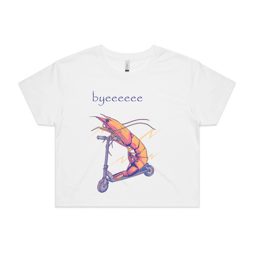 Byeeeeee Tee by Lonely Kids Club. All clothing from our T-shirts to our shorts and hoodies are ethically made, and printed packed and shipped from Sydney.