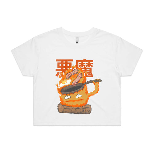 Calcifer Tee by Lonely Kids Club. All clothing from our T-shirts to our shorts and hoodies are ethically made, and printed packed and shipped from Sydney.